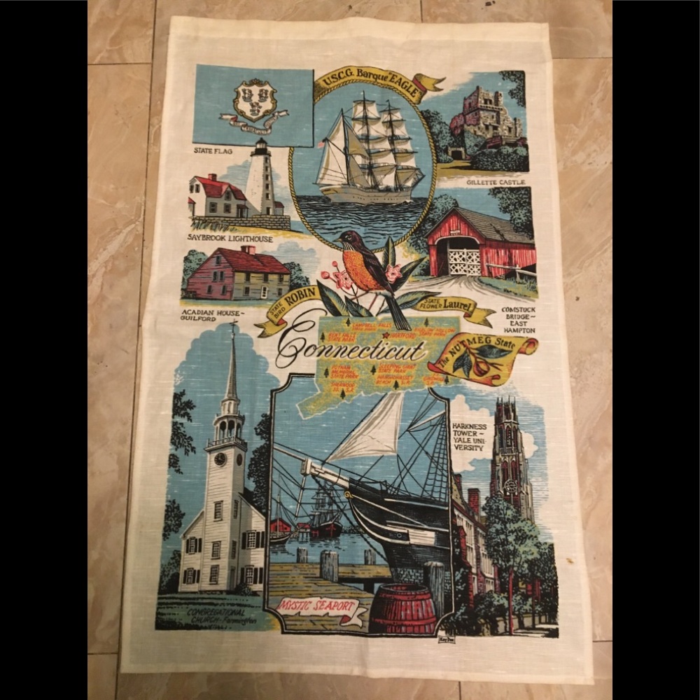 Connecticut Bird Church Wall Decor